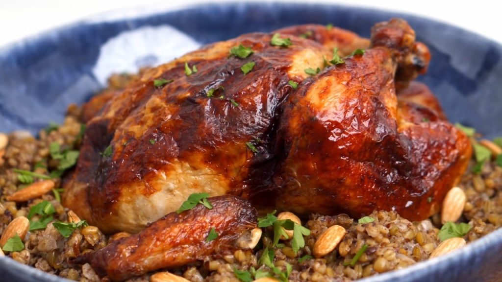 Stuffed Chicken Middle Eastern FEAST