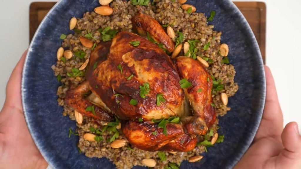 Stuffed Chicken Middle Eastern FEAST