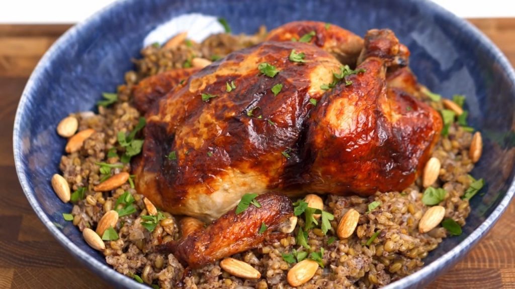Stuffed Chicken Middle Eastern FEAST