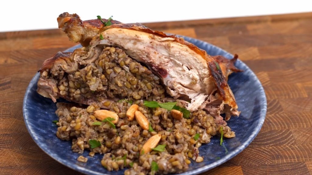 Stuffed Chicken Middle Eastern FEAST