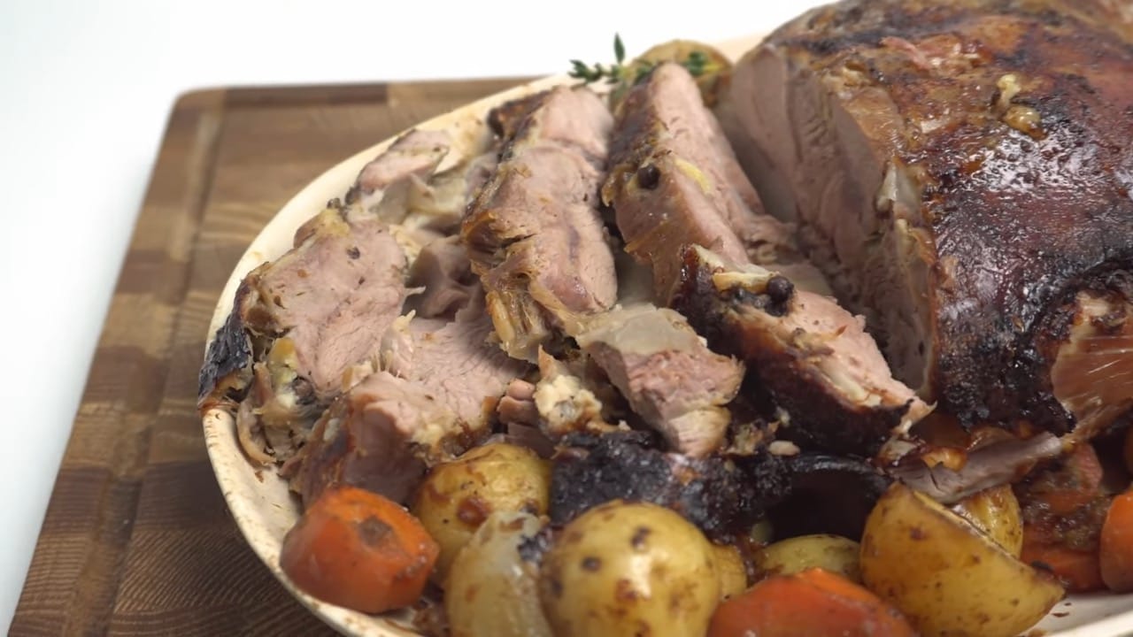 Tender & flavorful Middle Eastern leg of lamb Book Recipes