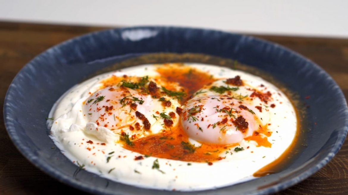 The ADDICTIVE Turkish poached egg recipe Book Recipes