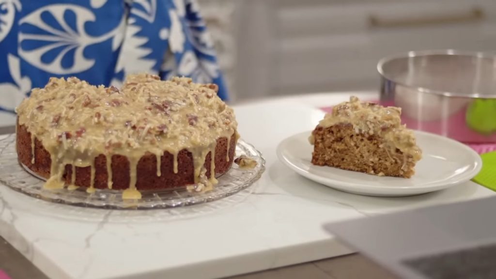 Baking Oatmeal Cake with Coconut Pecan Topping 13 Baking Oatmeal Cake with Coconut Pecan Topping