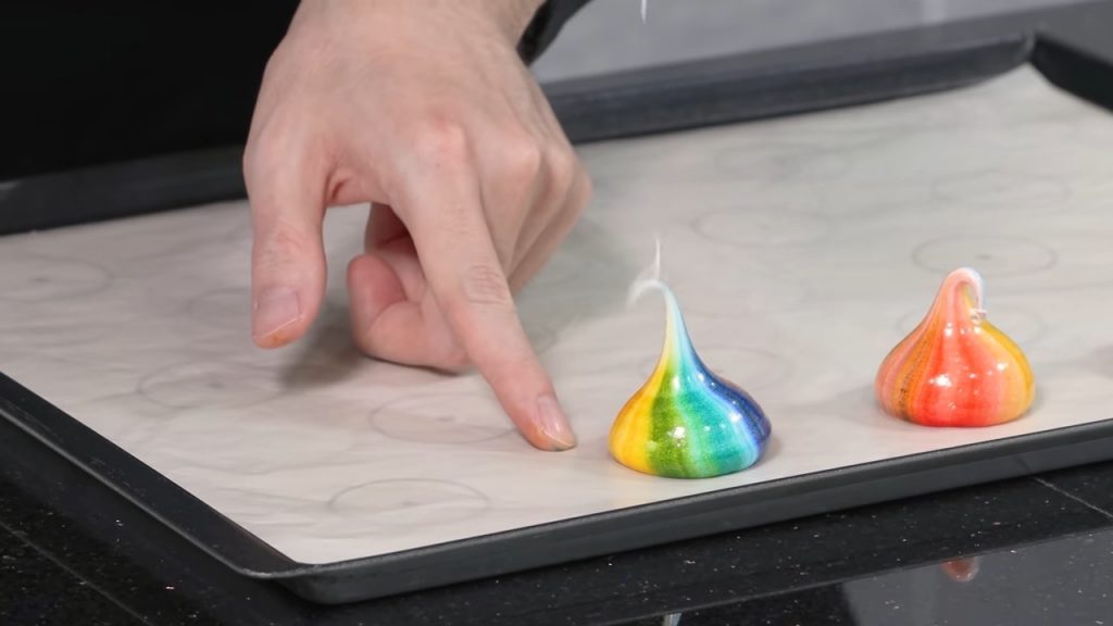 Rainbow Meringue Kisses 23 Rainbow Meringue Kisses