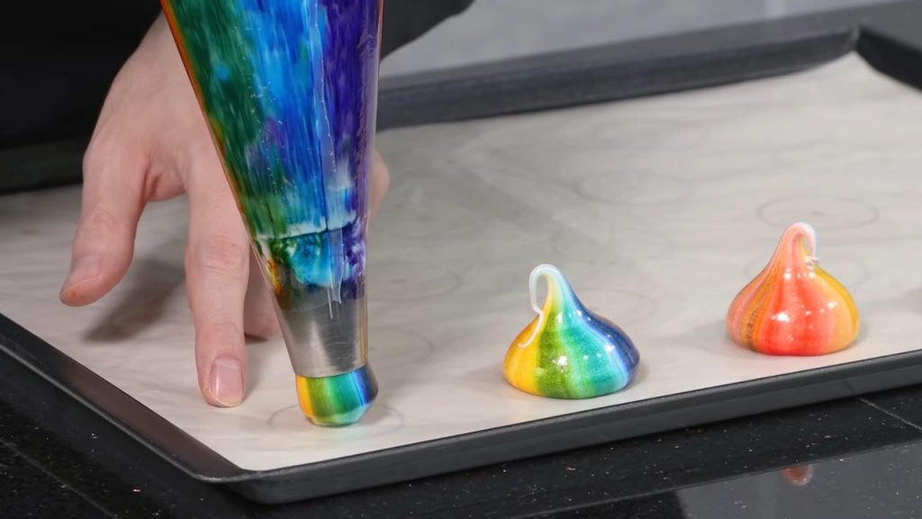 Rainbow Meringue Kisses 24 Rainbow Meringue Kisses