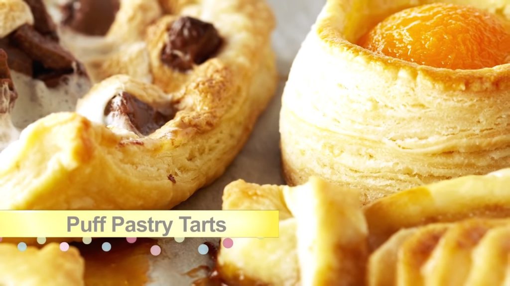3 PUFF PASTRY TARTS 7 PUFF PASTRY TARTS