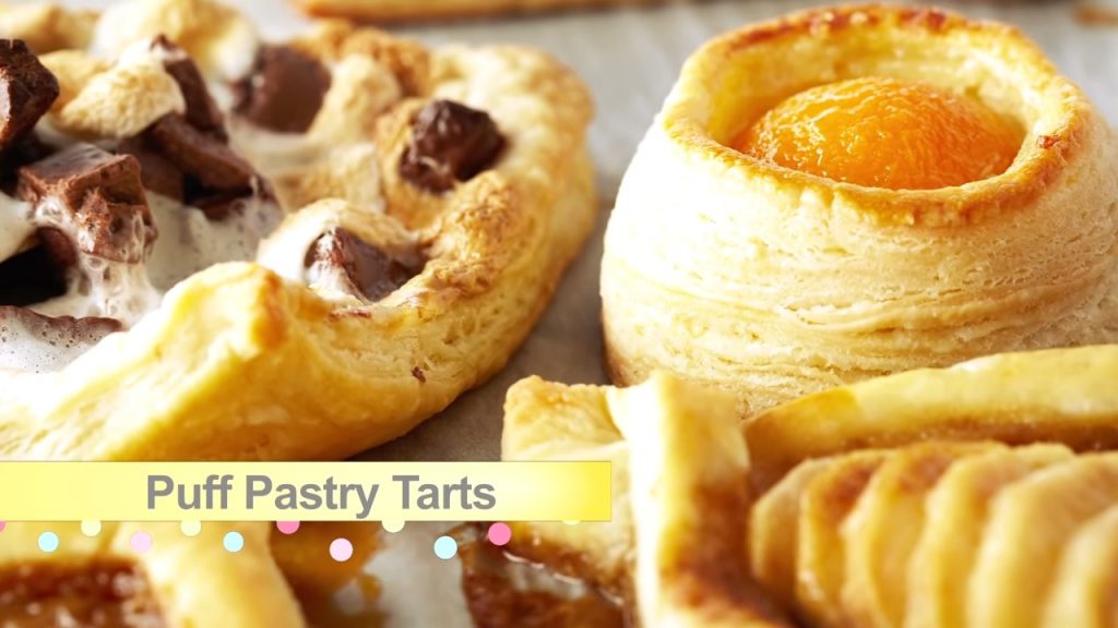 3 PUFF PASTRY TARTS 8 PUFF PASTRY TARTS
