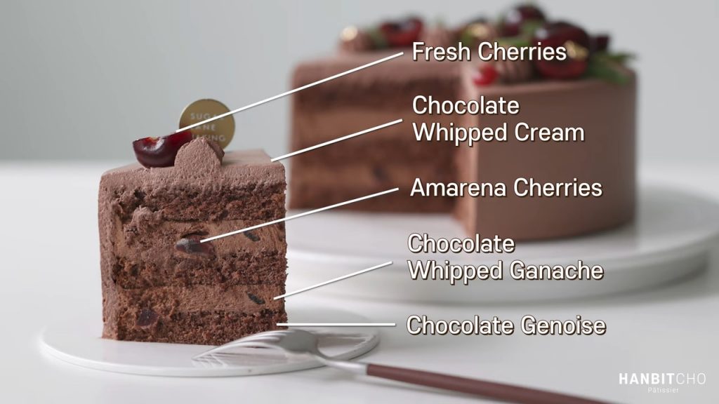 Black Forest Cake Best combo of chocolate cherries