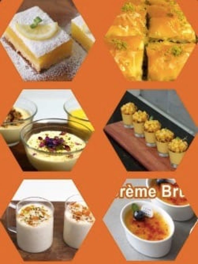 8 Delicious desserts to make at home