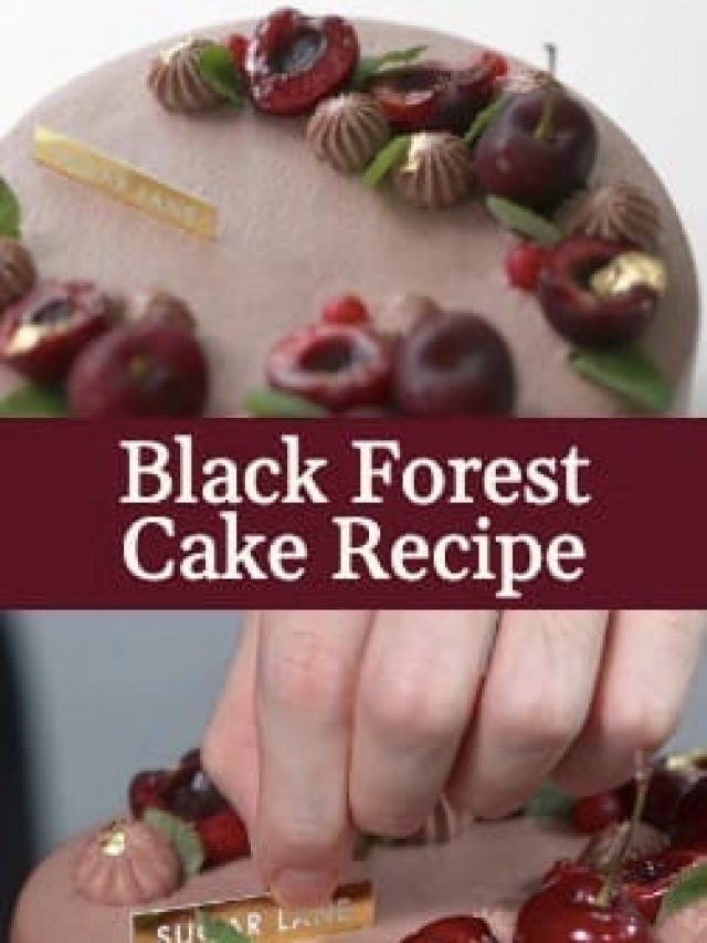 Black Forest Cake Recipe