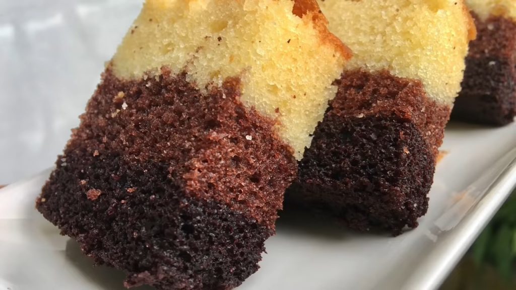 Chocolate Ombré Butter Cake