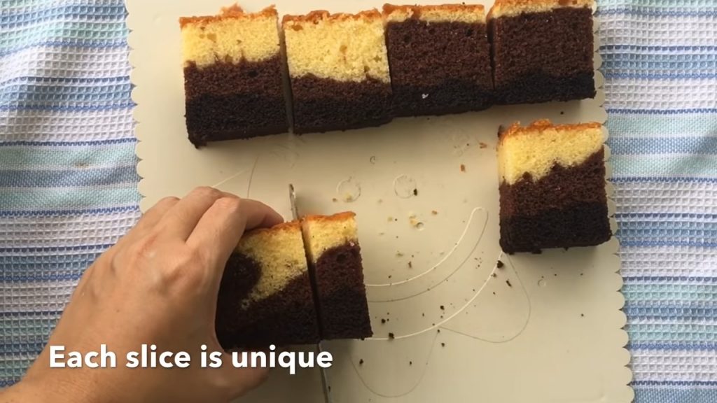 Chocolate Ombré Butter Cake