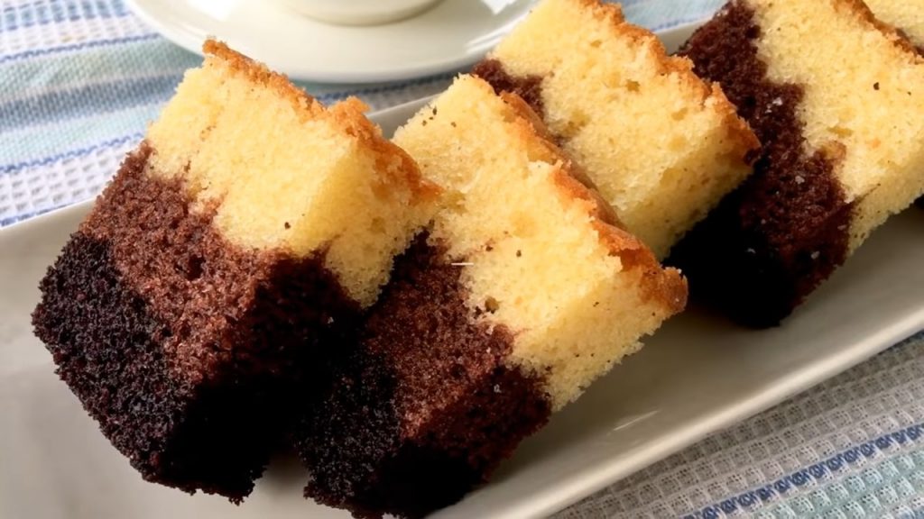 Chocolate Ombré Butter Cake