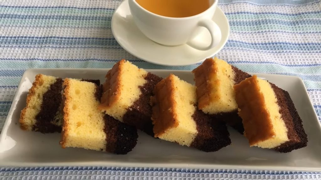 Chocolate Ombré Butter Cake