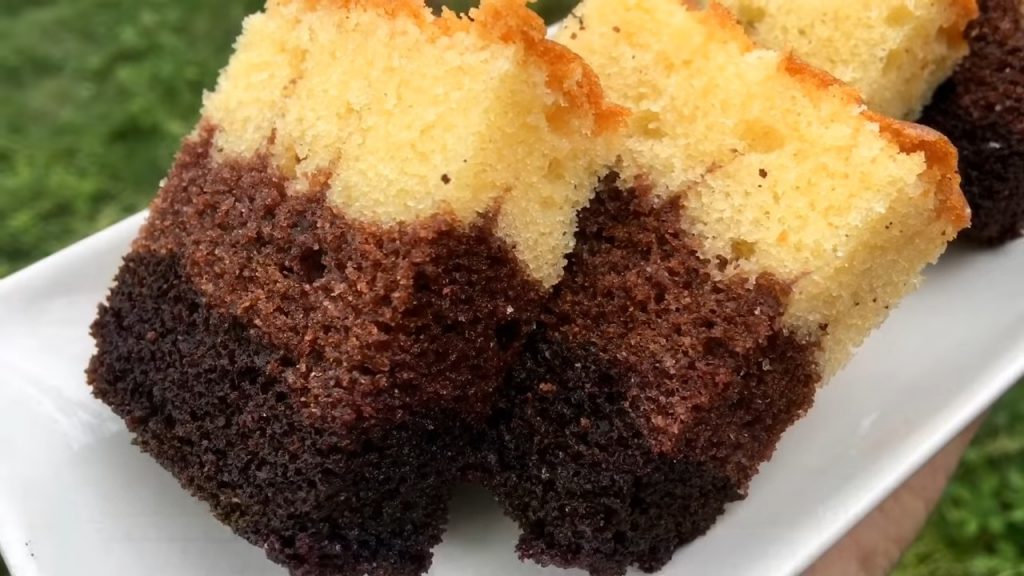 Chocolate Ombré Butter Cake