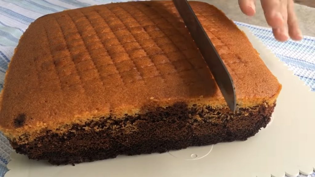 Chocolate Ombré Butter Cake