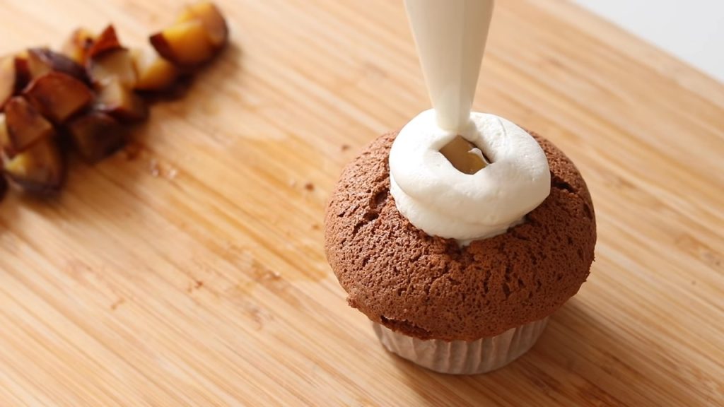 Mont Blanc Cupcake 24 Cupcake Mont Blanc