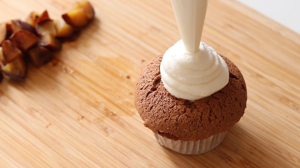 Mont Blanc Cupcake 25 Cupcake Mont Blanc