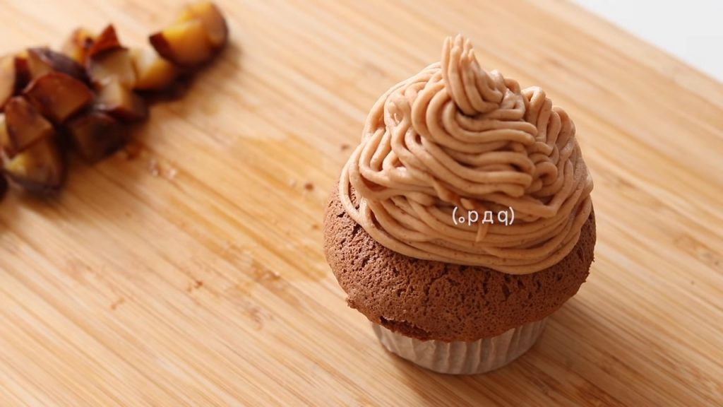 Mont Blanc Cupcake 48 Cupcake Mont Blanc