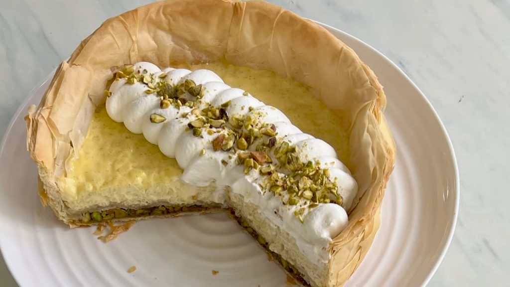BAKLAVA RICE PUDDING TARTS