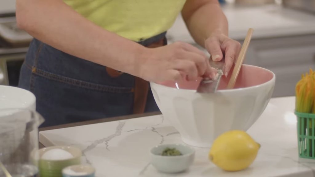 STUFFED ZUCCHINI BLOSSOMS