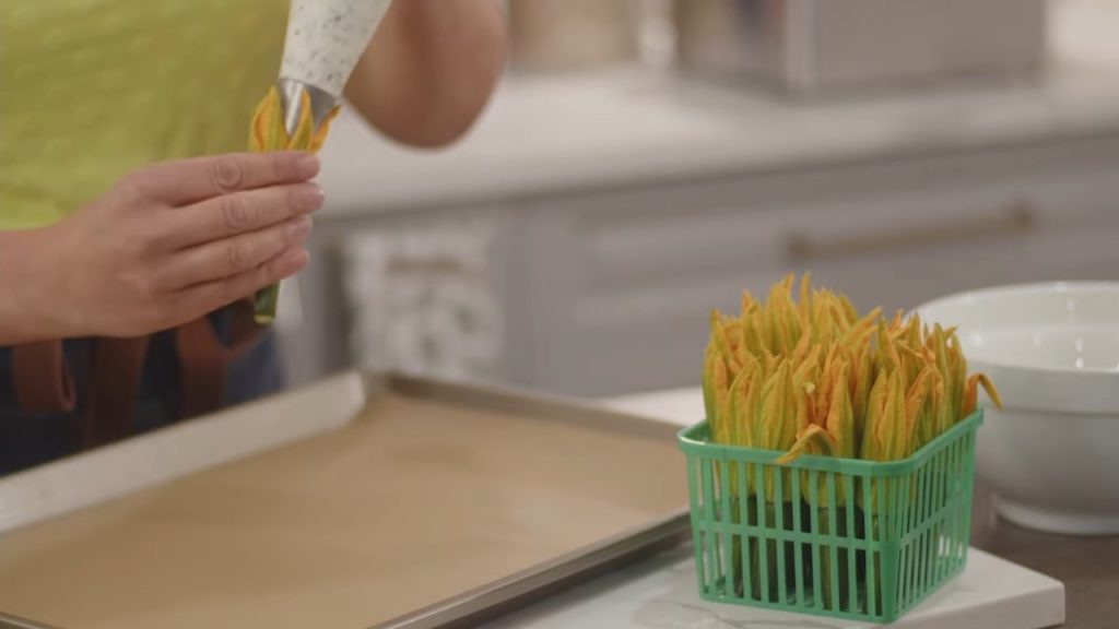 STUFFED ZUCCHINI BLOSSOMS
