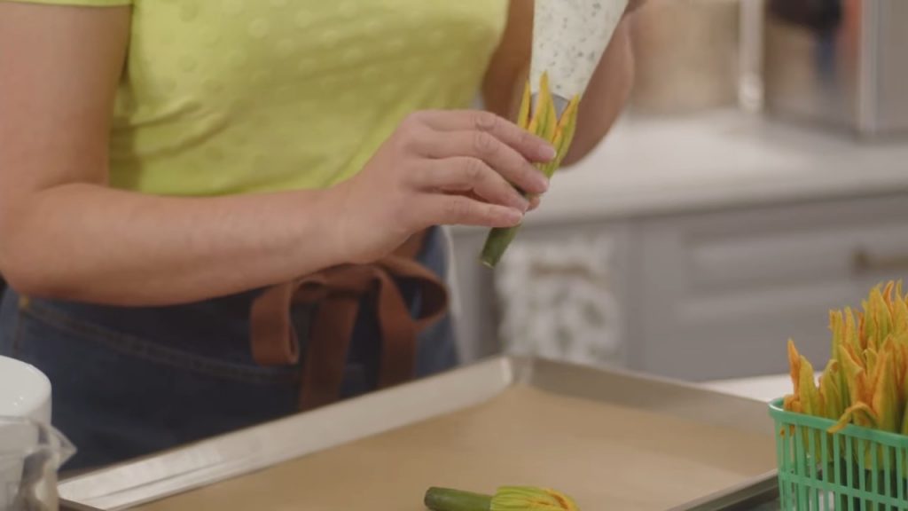 STUFFED ZUCCHINI BLOSSOMS