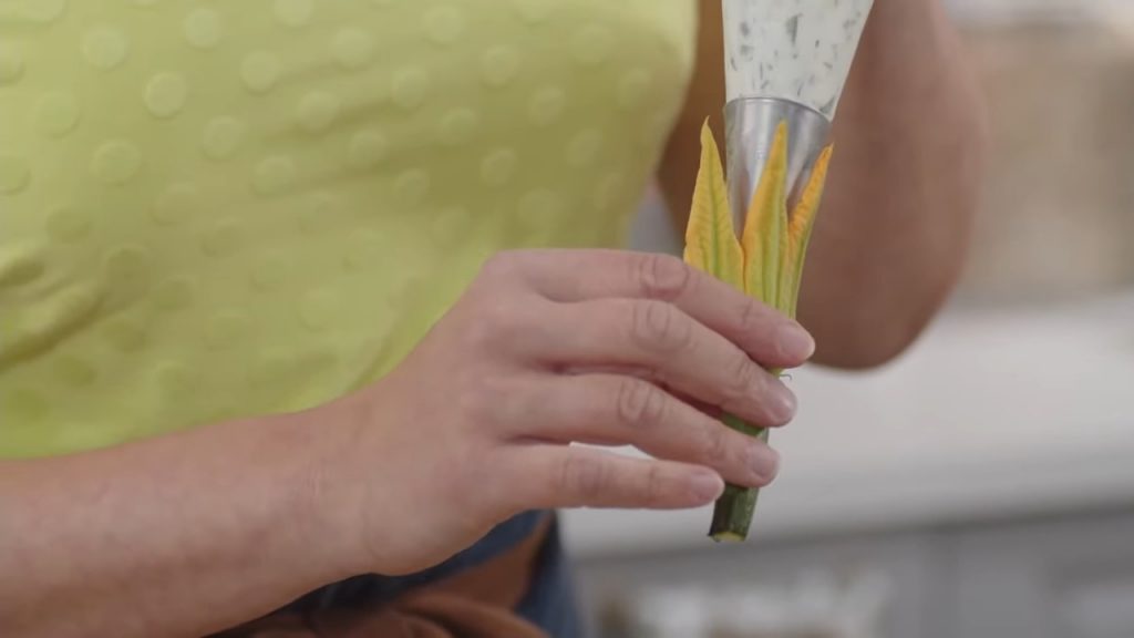 STUFFED ZUCCHINI BLOSSOMS