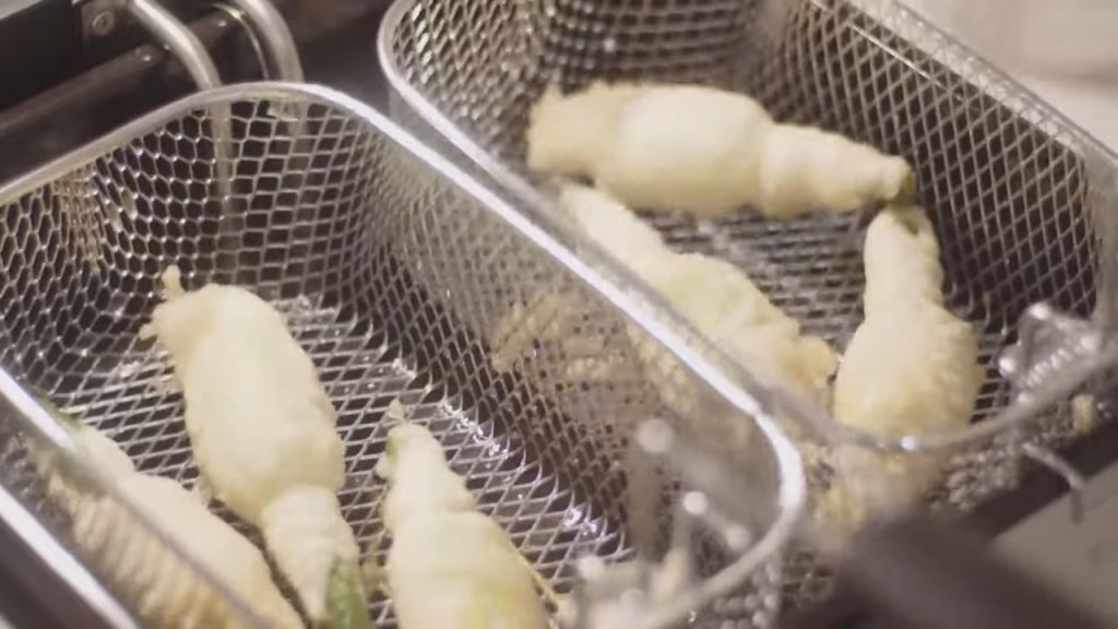 STUFFED ZUCCHINI BLOSSOMS