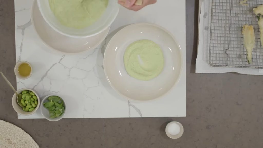 STUFFED ZUCCHINI BLOSSOMS