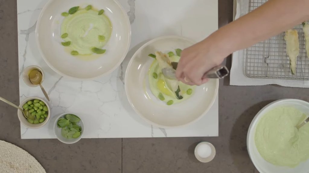 STUFFED ZUCCHINI BLOSSOMS