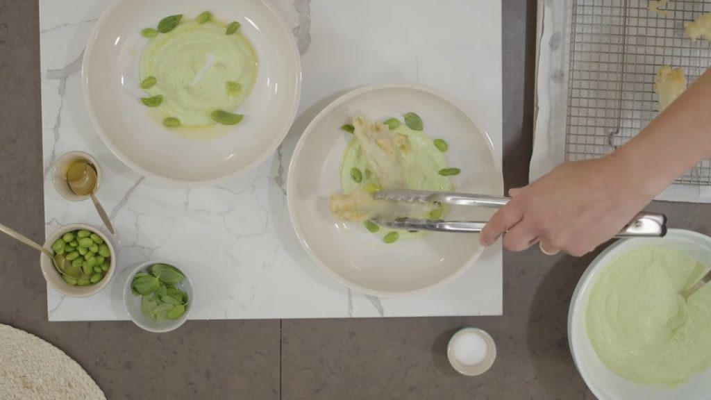 STUFFED ZUCCHINI BLOSSOMS