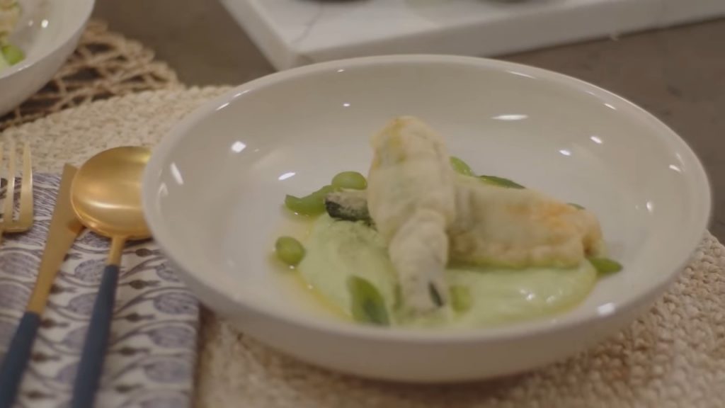 STUFFED ZUCCHINI BLOSSOMS