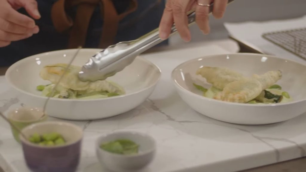 STUFFED ZUCCHINI BLOSSOMS