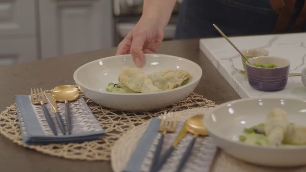 STUFFED ZUCCHINI BLOSSOMS