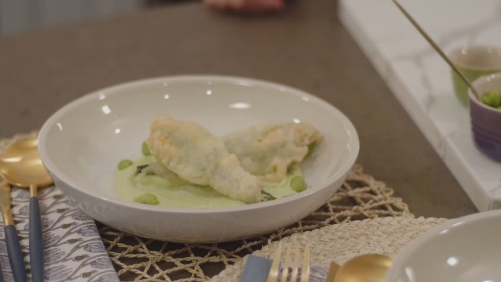 STUFFED ZUCCHINI BLOSSOMS