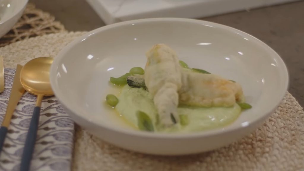 STUFFED ZUCCHINI BLOSSOMS