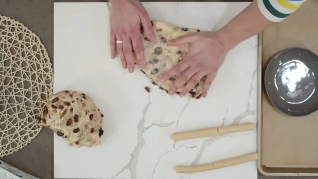 Holiday Stollen Homemade Marzipan