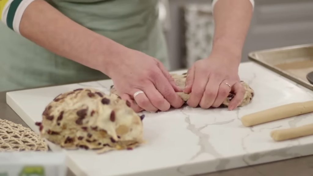 Holiday Stollen Homemade Marzipan