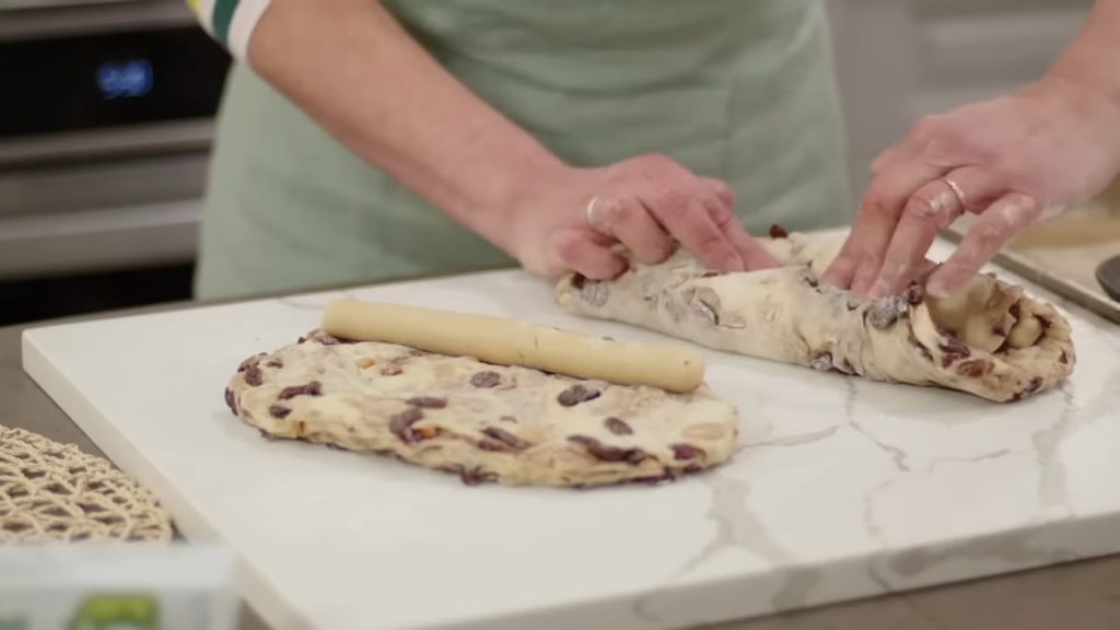 Holiday Stollen Homemade Marzipan