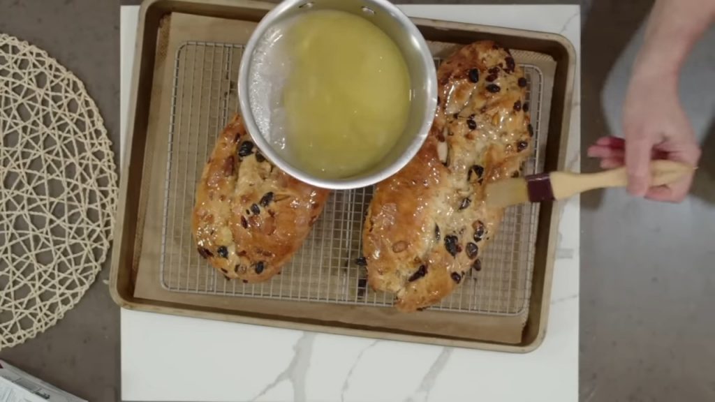 Holiday Stollen Homemade Marzipan