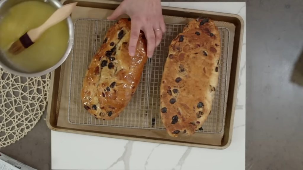 Holiday Stollen Homemade Marzipan