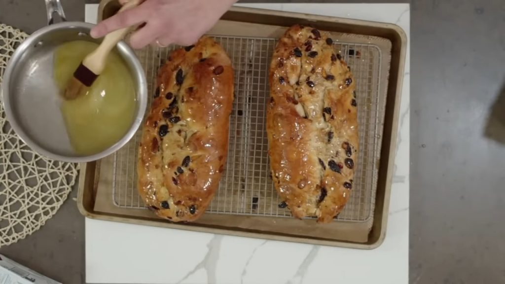 Holiday Stollen Homemade Marzipan