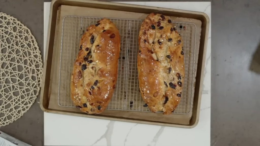Holiday Stollen Homemade Marzipan