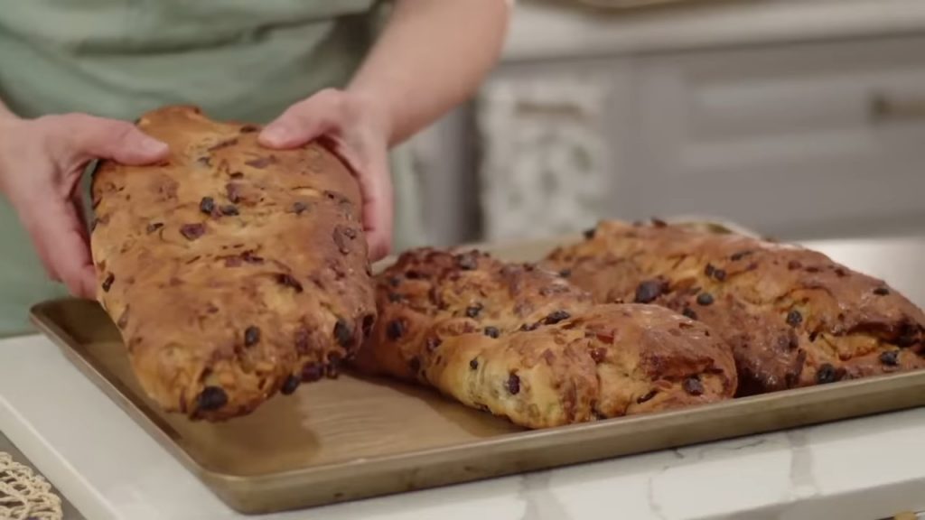 Holiday Stollen Homemade Marzipan