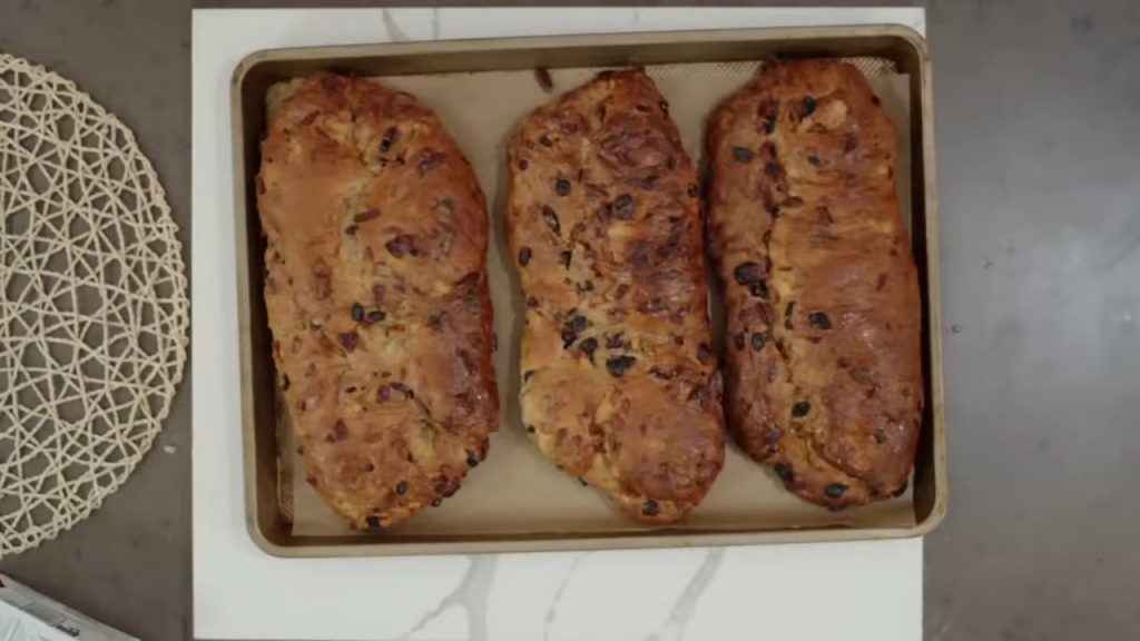 Holiday Stollen Homemade Marzipan