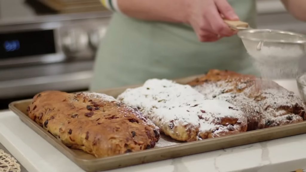 Holiday Stollen Homemade Marzipan