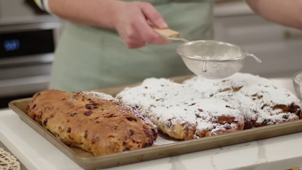 Holiday Stollen Homemade Marzipan