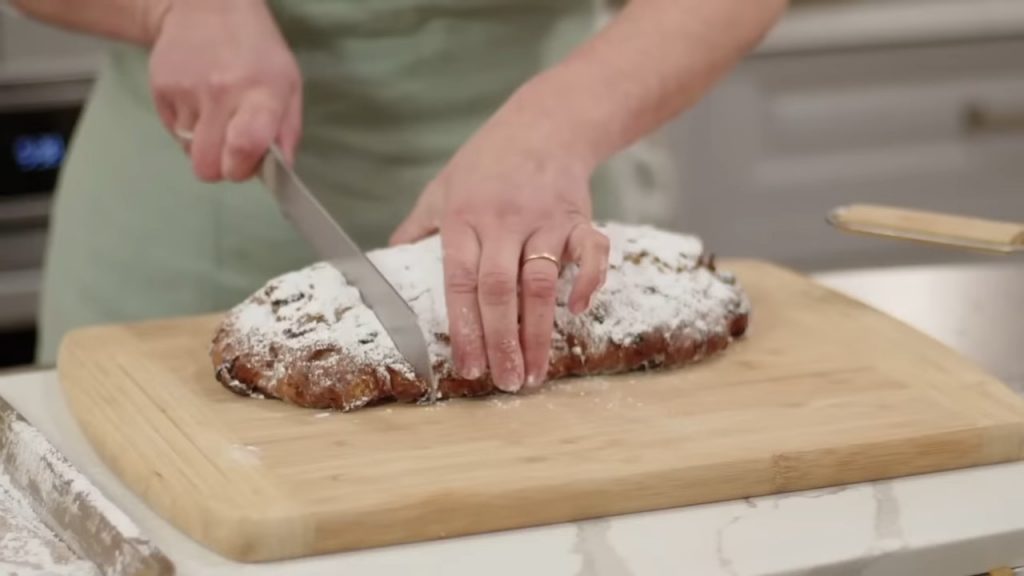 Holiday Stollen Homemade Marzipan
