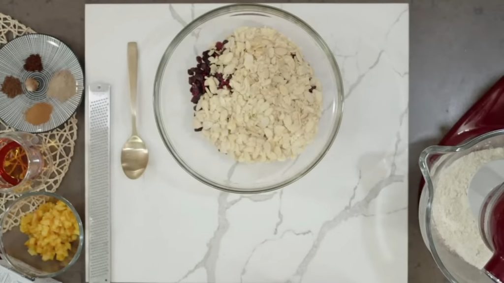 Holiday Stollen Homemade Marzipan